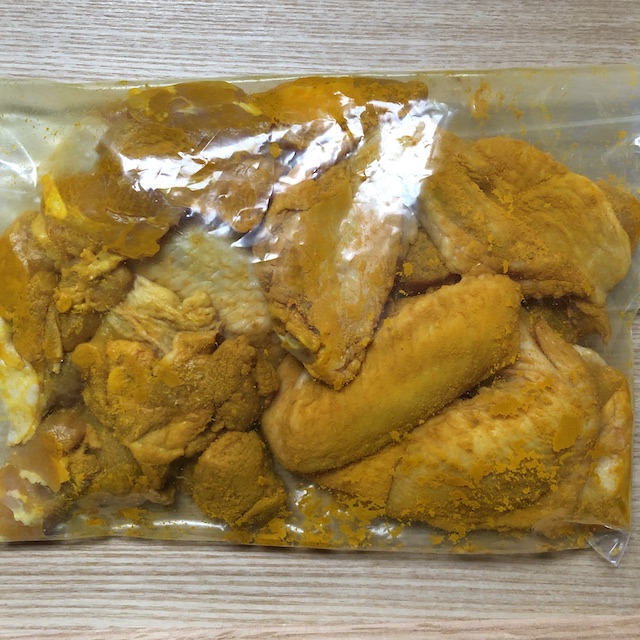 インド大使館夫人のカレー