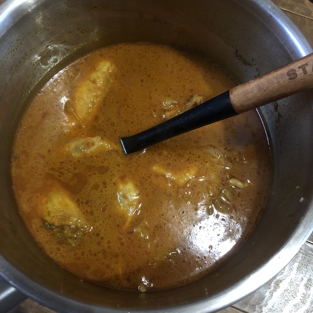 インド大使館夫人のカレー