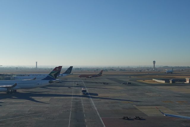 南アフリカ航空　スターアライアンスラウンジ