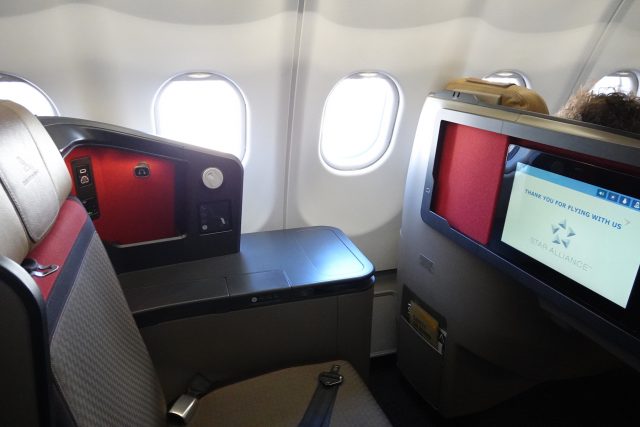南アフリカ航空ビジネスクラス