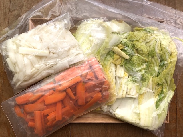 本格キムチ　作り方
