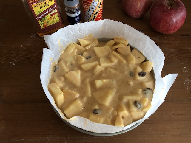 ドイツ　りんごケーキ