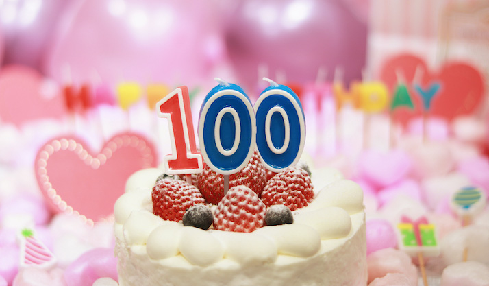 ブログ　100