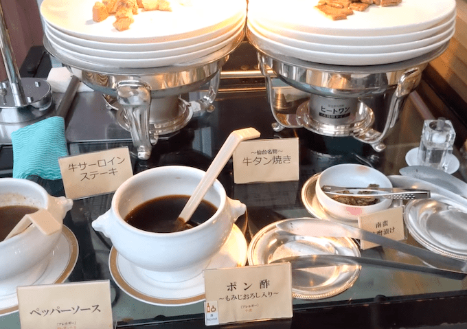 朝食　仙台国際ホテル