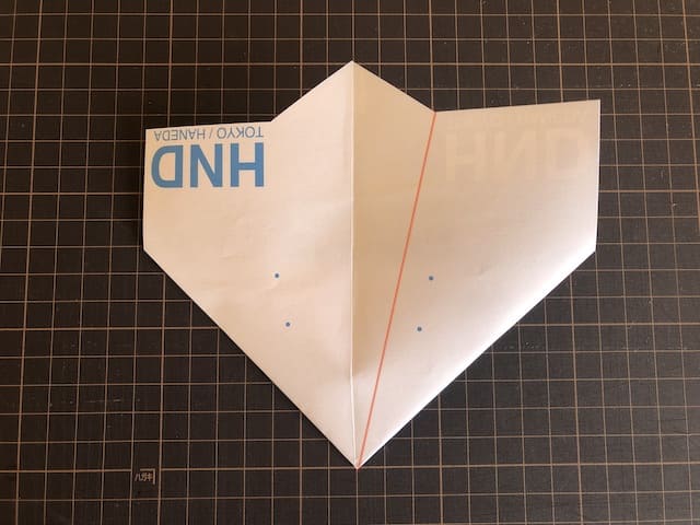 紙飛行機　手紙