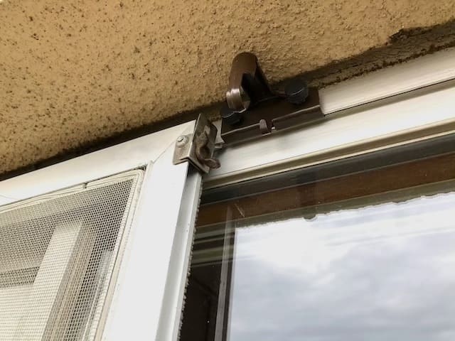 団地ベランダオーニング